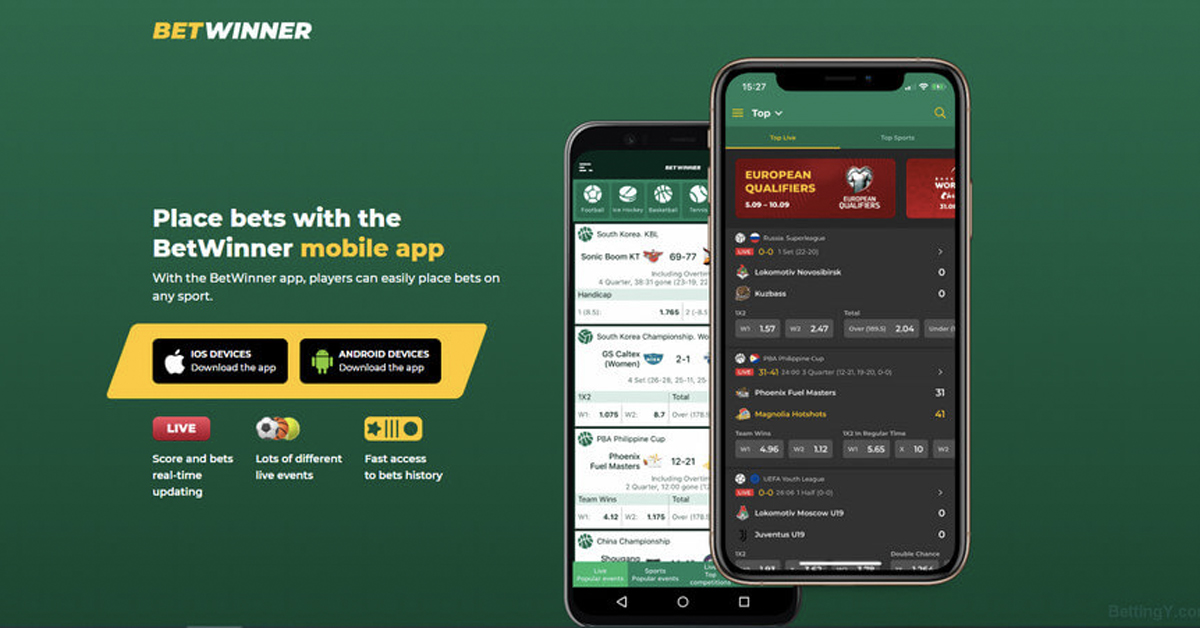 Betwinner Mobile App