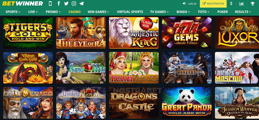 Games Offered By Betwinner